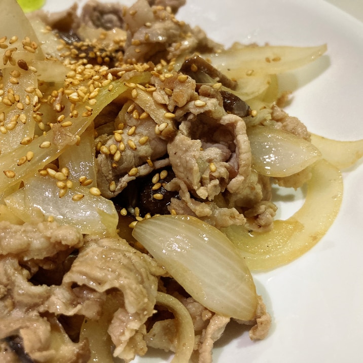 おつまみにもメインにも!豚こま炒め。